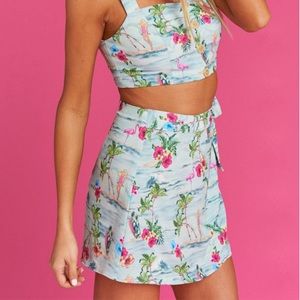 Mumu Barbie Skort Two Piece